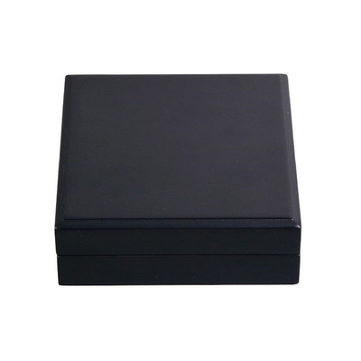 OEM ODM กล่องใส่เหรียญสีดำ MDF กล่องเหรียญเคลือบเหรียญ