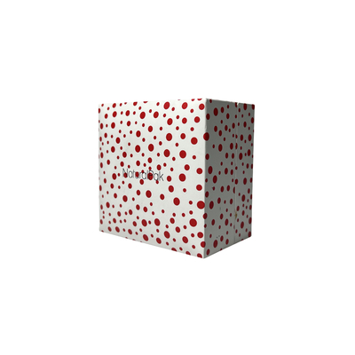 กล่องบรรจุภัณฑ์นาฬิกาข้อมือ Polka Dot Two Piece Lift Off Cardboard Gift Packaging