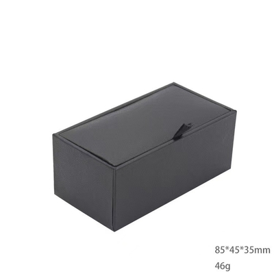 70 * 35 * 30 มม. หนึ่งและสองซาตินดึง Cufflink กล่องของขวัญสำหรับเครื่องประดับ