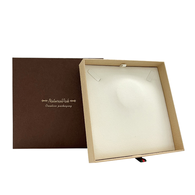 ของขวัญ แหวน ต่างหู จี้ กระดาษ กล่องบรรจุภัณฑ์เครื่องประดับพร้อมลิ้นชัก